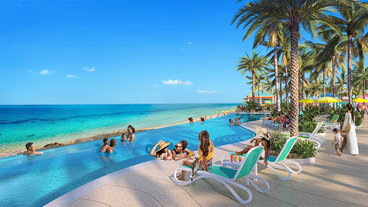 Royal Caribbean's Premier Royal Beach Club Construction Begins