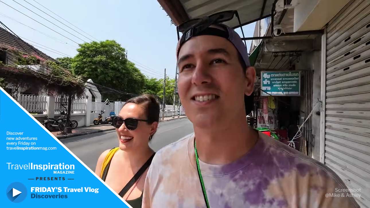 Friday's Travel Vlog Discoveries: Mike & Ashley at Thailand's Songkran Festival