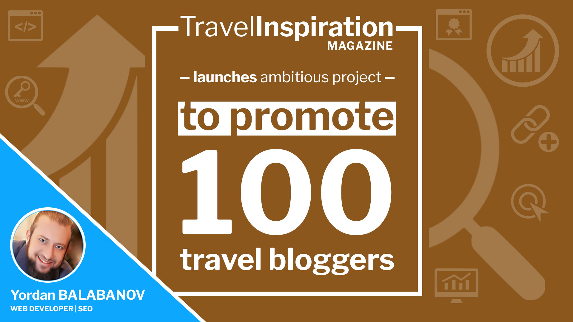 Travel Inspiration Magazine Launches Ambitious Project to Promote 100 Travel Bloggers